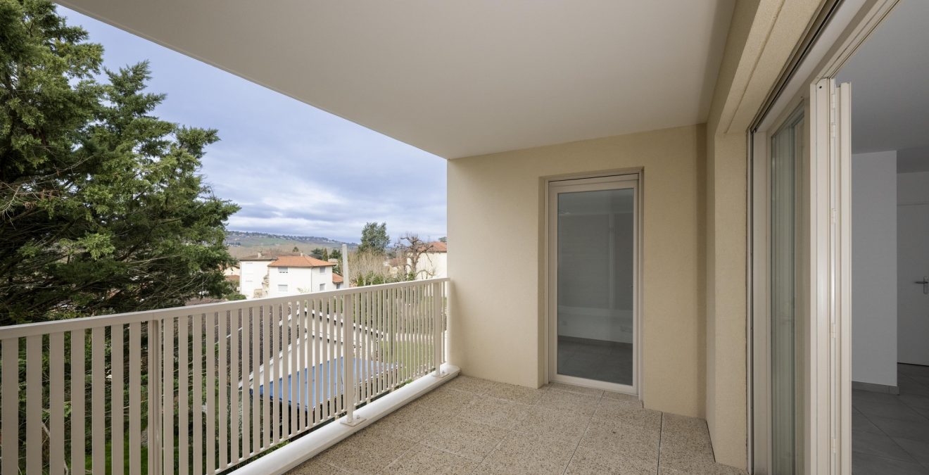 terrasse terrasse logement neuf St Bernard